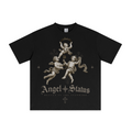 235GSM Men's Low-Shrink Cool-Touch Cotton T-Shirt Black
