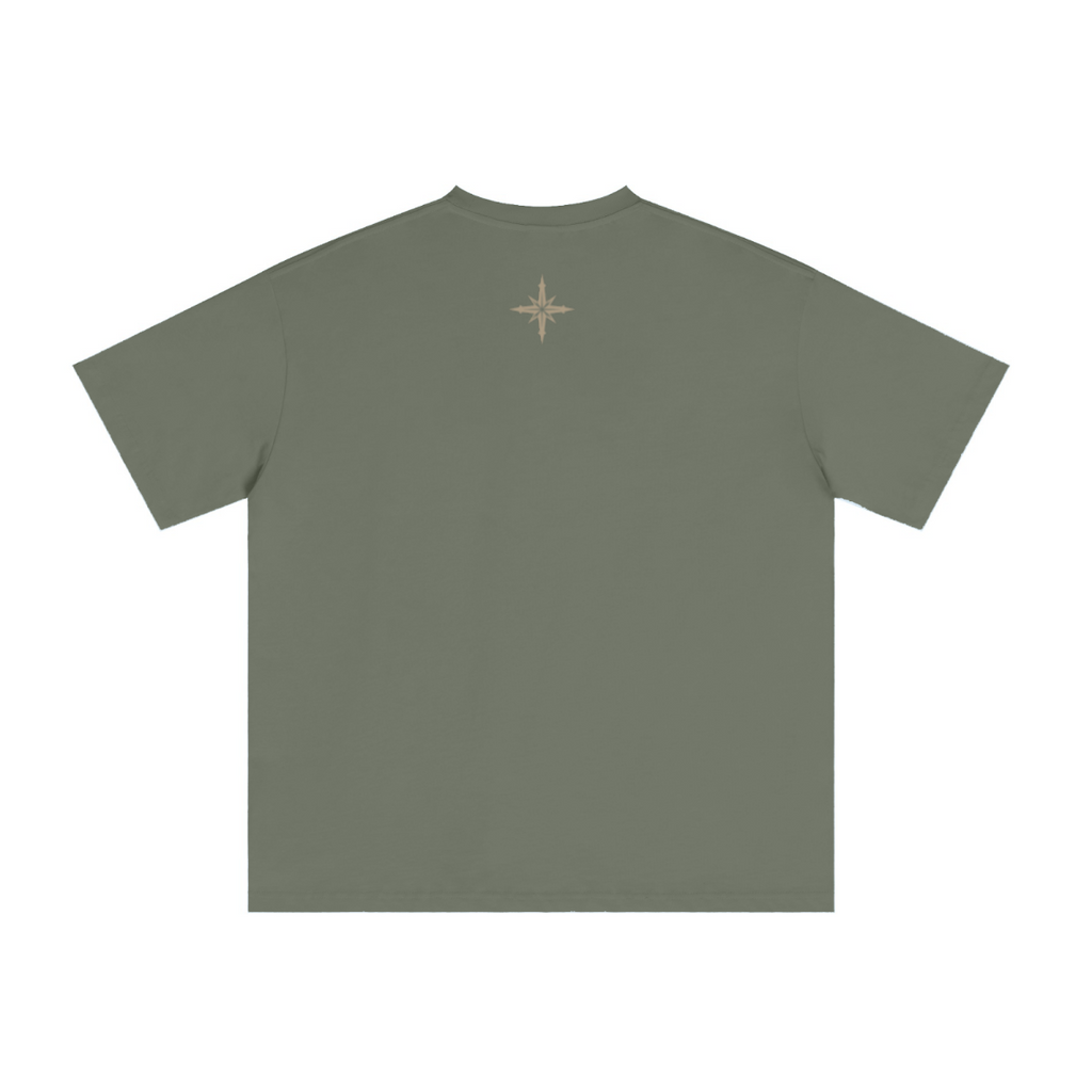 235GSM Men's Low-Shrink Cool-Touch Cotton T-Shirt Green